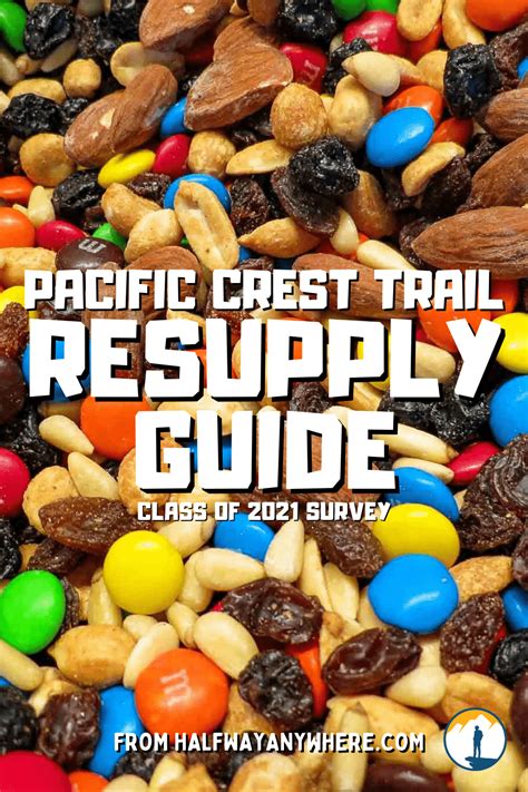 pacific crest trail resupply guide 2021 survey halfway anywhere