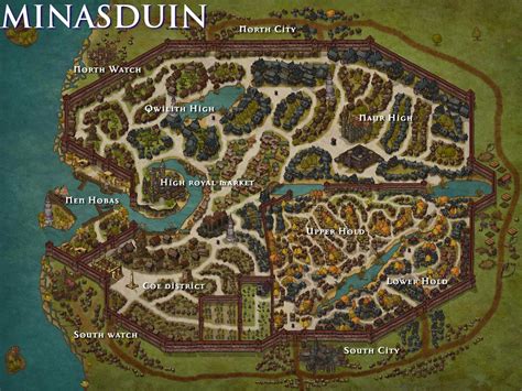 Elven Town Map