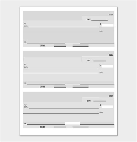20 Fillable Blank Check Templates And Examples Free Pdf Word