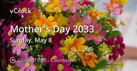 When Is Mothers Day 2033 Countdown Timer Online Vclock
