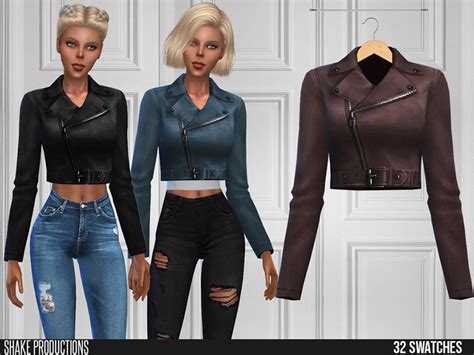 Sims 4 Jacket Cc