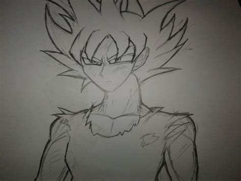 Ultra Instinct Goku Limit Breaker Drawing Dragonballz Amino