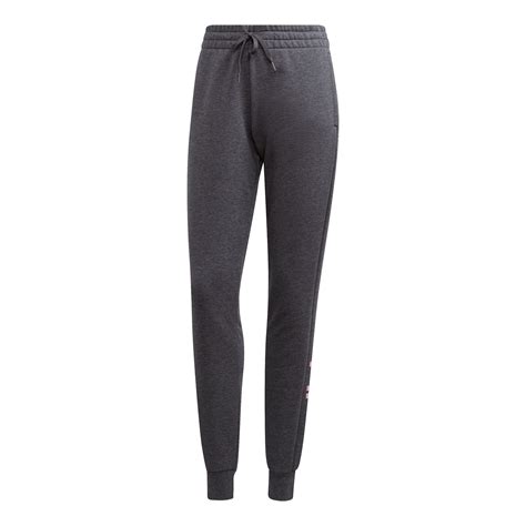 Adidas performance trainingsanzug osr w pes 3 stripes tracksuit rosa damen trainingsanzüge sportbekleidung. adidas Essentials Linear Trainingshose Damen - Dunkelgrau ...
