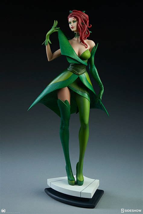 Poison Ivy Stanley Artgerm Lau Artist Series Statue Figure Sideshow