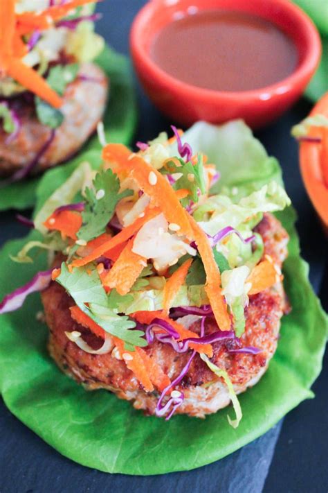 Unlike green cabbage, napa cabbage is oblong in shape, with leaves that resemble lettuce. Chinese Chicken Salad Burgers | Recipe | Clean eating ...