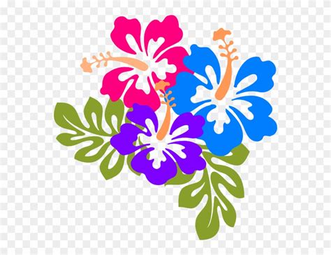 Download Hawaiian Flowers Clip Art Png Download 1581477 Pinclipart