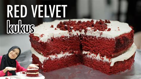 Resepi kek red velvet cheese resepi kek best via resepikekbest.blogspot.com. Kek Red Velvet versi kukus. #redvelvet #kekredvelvet # ...