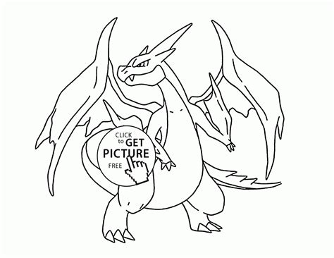 This is mega charizard pokemon coloring pages mehr image. ausmalbilder pokemon evoli weiterentwicklung - Furniture ...