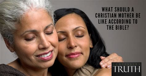 what should a christian mother be like according to the bible