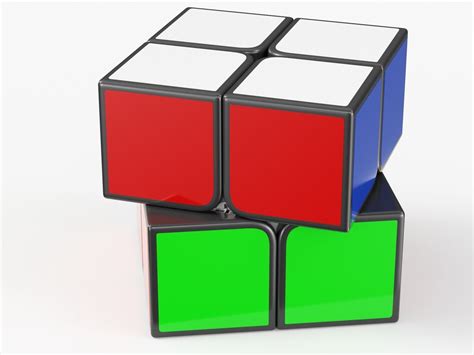Magic Cube 2x2 3d Model Cgtrader