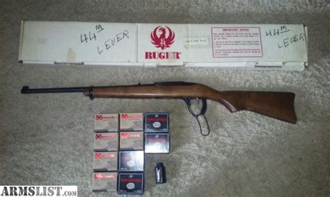 Armslist For Sale Ruger44 Mag Lever Action10 Boxes Of Bullets