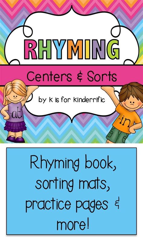 Geared toward kindergarteners, this prehistoric activity engages learners by encouraging them to complete fossils and rewarding them with a finished dinosaur at the end! Rhyming | Rhyming activities, Kindergarten reading ...