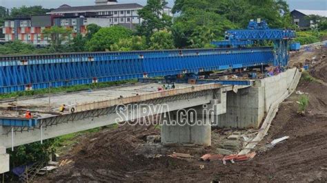 Pembangunan Jembatan Tlogomas Kota Malang Ditarget Tuntas Pertengahan