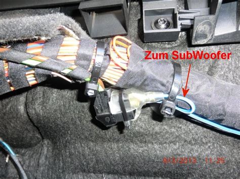 Lohnt es sich den subwoofer einbauen zu lassen ? E61 Aktiver SubWoofer einbauen [ Fotos von CarHifi ...