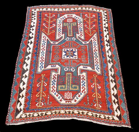 Shield Kazak Caucasian Carpet
