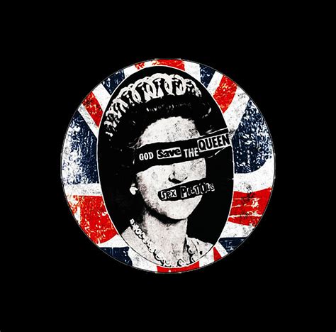 Sex Pistols God Save The Queen Digital Art By Doodle Broodle Fine Art America