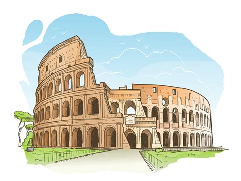 Detalles Más De 67 Coliseo Romano Dibujo A Lapiz Vn