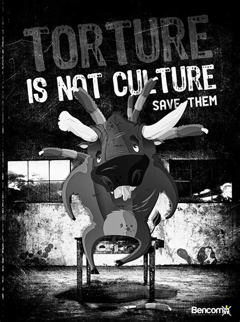 Torture Is Not Culture On Behance
