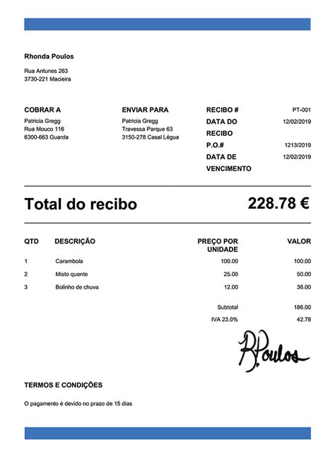 Como Fazer Um Recibo De Entrega De Material Vários Materiais