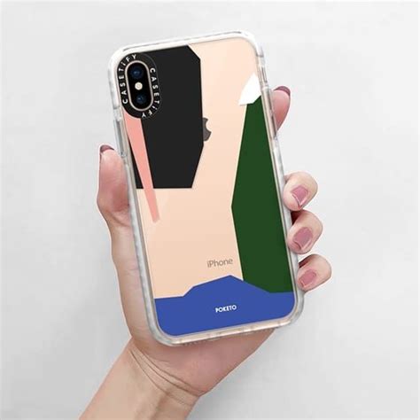 Casetify Impact Iphone Xs Case Shapes By Poketo By Poketo Iphone