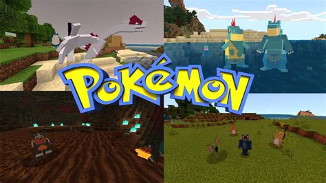 Addon Mod Pokemon Minecraft Bedrock 116210 Youtube
