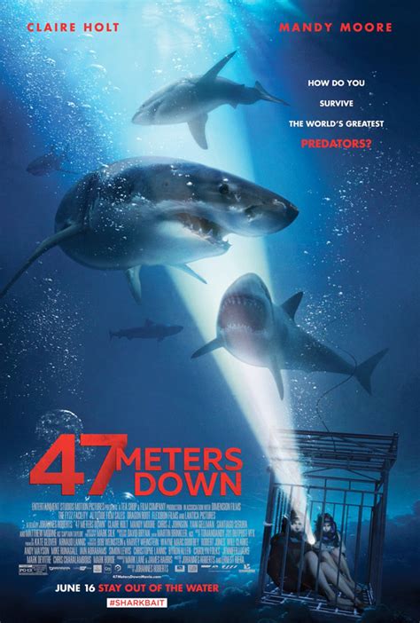 First Trailer For Trapped Inside A Shark Cage Movie 47 Meters Down