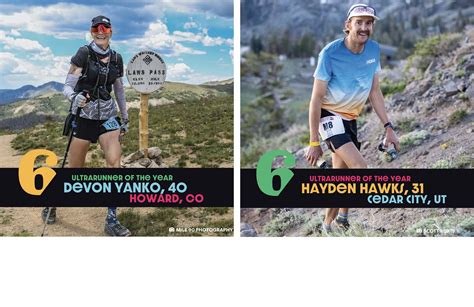 Yanko And Hawks Named 6 2022 Ultrarunners Of The Year Ultra Running