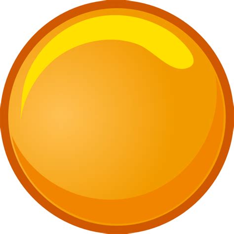 Button Orange Small Clip Art At Vector Clip Art Online