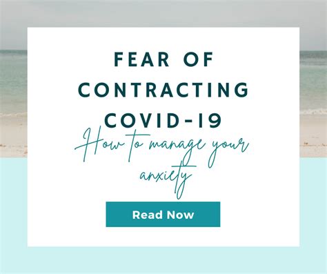 Anxiety Around Contracting Covid 19 How To Manage Fears Of Getting It