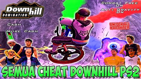 Mencoba Semua Cheats Di Game Downhill Domination PS2 YouTube