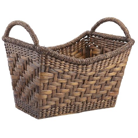 Carson Magazine Basket Espresso Basket Vintage Baskets Basket