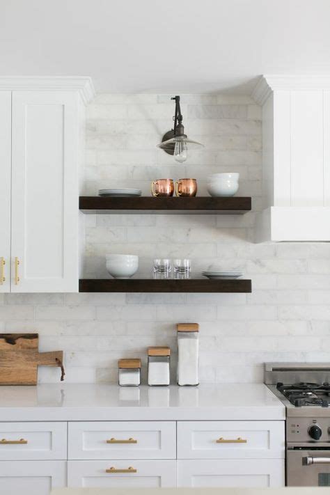 12 Ways To Decorate With Floating Shelves Backsplash For White