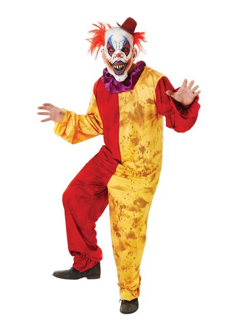 Adult Horror Clown Costume Ac064 Fancy Dress Ball