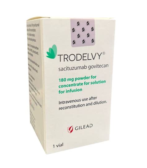 Купить Trodelvy сацитузумаб говитекан 180 мг Аптека в Израиле