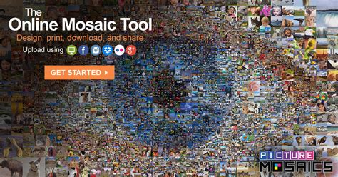 Major features include support for a wide range of formats; Picture Mosaics - Source Image Guidelines