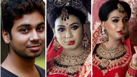 At that time in my life it was my ultimate test of endurance and will power. Male to Female Makeup Transformation 2020 | Boy to Girl Bridal Makeup | Amazing MtF Makeup ...