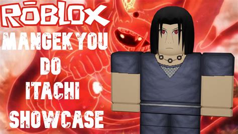 Mangekyou Do Itachi Showcase Shinobi Life 2 Youtube