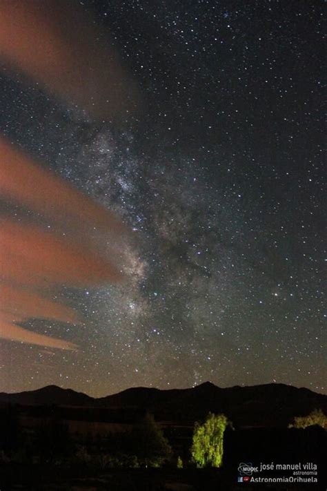 Vía Láctea Desde Campo De San Juan Vía Lactea Vías San Juan