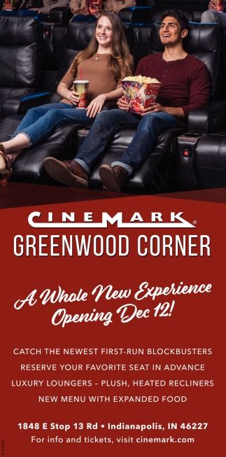 A Whole New Experience Opening Dec 12 Cinemark Greenwood Corner