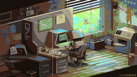 Animated Pixel Art Creations By Kirokaze Daily Design Inspiration For