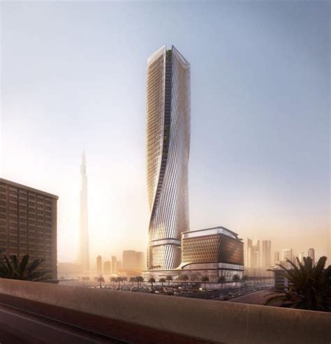 Wasl Tower By Unstudio Near Completion Aasarchitecture