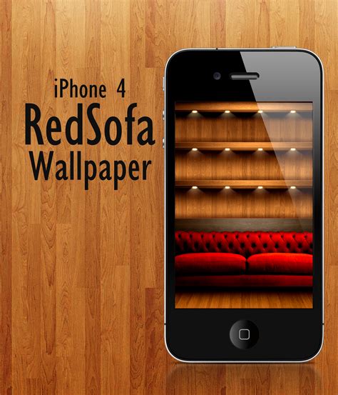 Iphone 4 Red Sofa Wallpaper By Imed15 On Deviantart