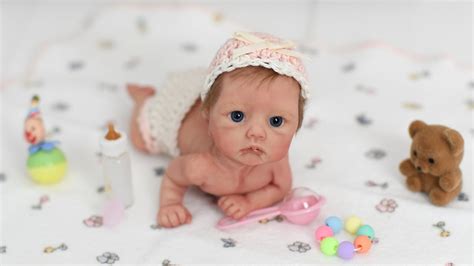 Tiny 5 Inch Miniature Silicone Reborn Baby Lil Pearl Youtube