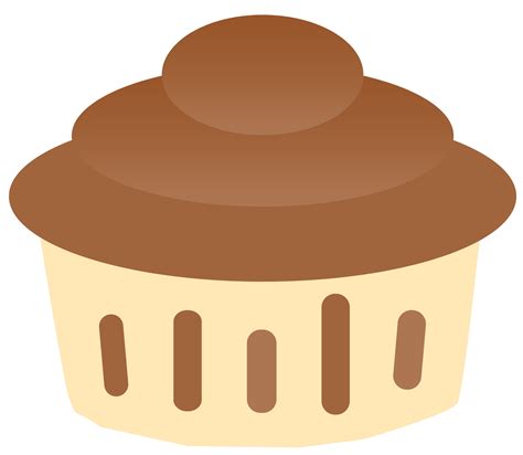 Vanilla And Chocolate Cupcake Clipart Cupcake Clipart