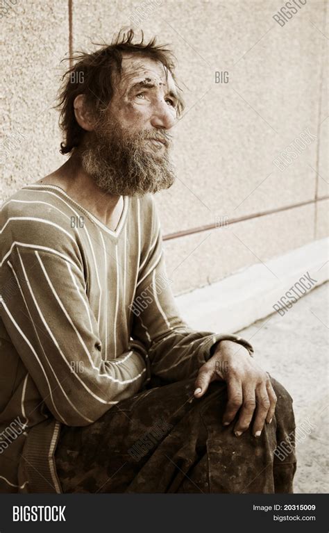 Homeless Man Image Photo Free Trial Bigstock