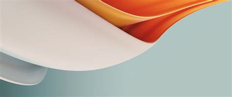 Waves Wallpaper 4k Fluidic Orange