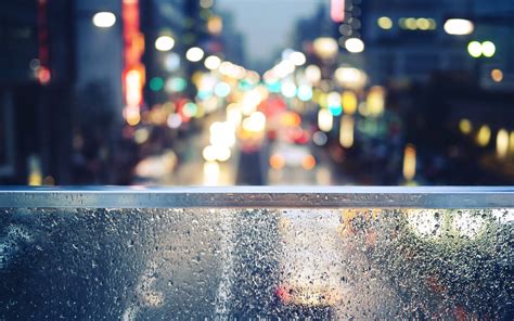 4594087 Street Raindrop Blurred Rain City Bokeh Water Drops