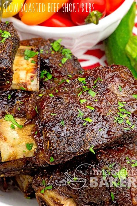 These barbecued short ribs have a distinct korean barbecue flavor. Beef short ribs with an extra-special rub. Roasted low and ...