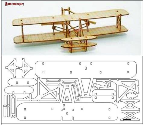 Laser Cut Airplane Dxf Plans Free Artofit