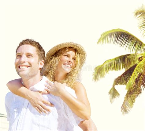 Couple Romance Beach Love Island Concept Stock Photo Image Of Holiday